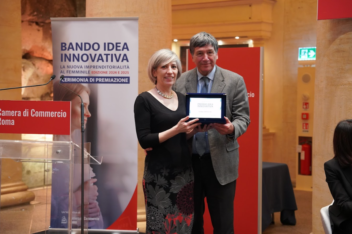 Premiazione Premio Idea Innovativa 2025 Camera di Commercio di Roma - Global Service